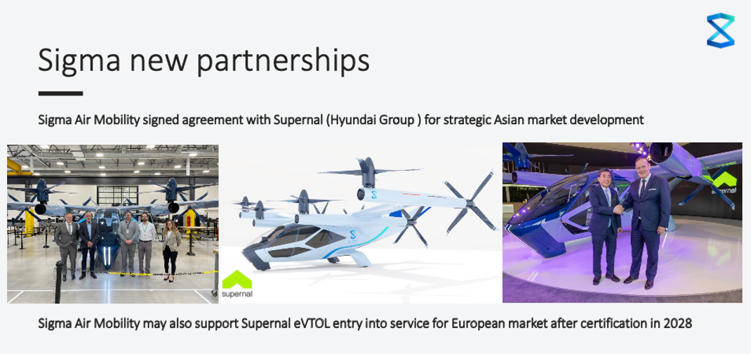 Supernal and Sigma Air Mobility Join Forces to Develop Advanced Air Mobility Networks in Asia and Europe